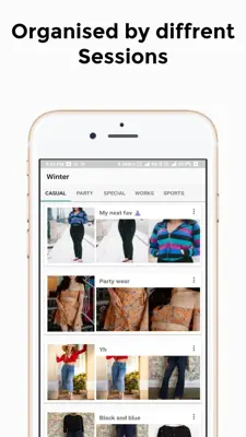 Your Outfits - Closet Organizer android App screenshot 1